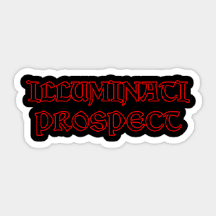 Illuminati Prospect Sticker